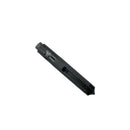 12 inch expandable spring stainless steel baton side view