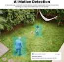 The 2K Solar Camera Outdoor Wireless offers AI motion detection.