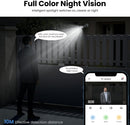 The 2K Solar Camera Outdoor Wireless with crystal clear night vision.