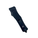 8 inch automatic OTF knife with tanto blade closed