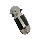 Automatic 4.75 inch knife with safety lock belt clip