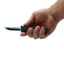 Automatic OTF knife color black