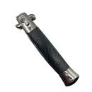 automatic out the side knife carbon fiber closed