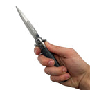 Automatic out the side knife carbon fiber in hand