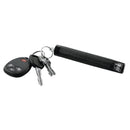 Baton 12 inch expandable steel with keyring keys attached