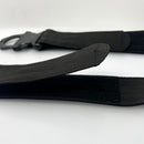 The Blackhawk reinforced duty belt fits waist sizes 32 - 36 inches