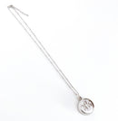 Bulk wholesale silver beaded necklace