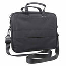CCW laptop briefcase in the color black with shoulder straps