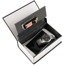 Diversion safe key locking book open