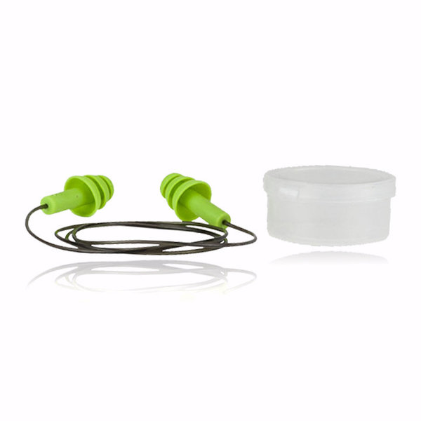 Reusabel ear plugs for the shooting range or other enviorments with noise to preserve your hearing.