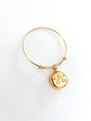 Gold expandable bracelet