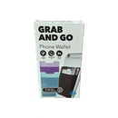 Grab and go phone wallet