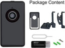 Mini size body camera with IR night vision contents included with purchase.