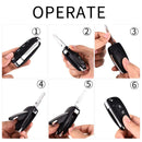 Car Key self recording surveillance hidden camera instructions on how to use and view.