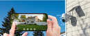 Home Security-2.4G WiFi Outdoor Camera Wireless Solar/Battery Powered 2 Pack