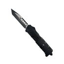 Knife automatic armed force tactical with tanto blade