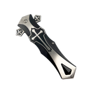 Knight knife spring assisted closed position
