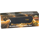The Master Blaster stun gun with 95 million volts manufacturer packaging.