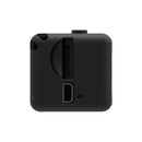 Mini hidden spy camera with built in DVR backside view