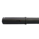 Mini stun gun baton for self defense protection includes safety switch.