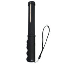 Mini stun gun baton for self defense protection with electrode side bars.