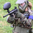 Paintball valken blackhawk 68 caliber marker in use