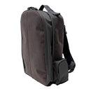Patch backpack color urban gray multi-use for women and men side-view.