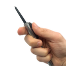 Pen automatic OTF knife silver