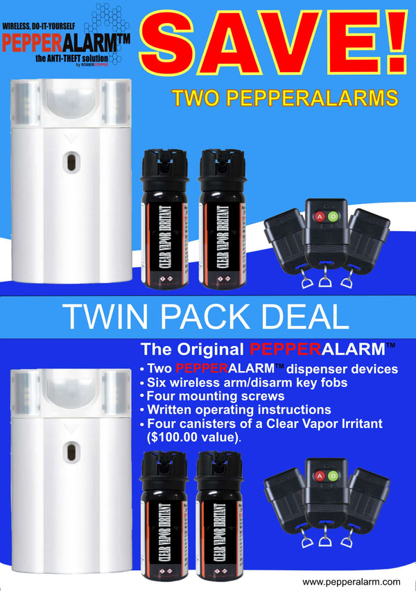 Pepper Alarm Two Units