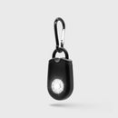 Personal alarm with carabiner black