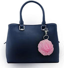 Pink Puff Furball Personal Alarm with Key-Chain
