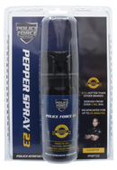 Police force stream pepper spray 2 ounce flip top packaging