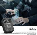 Bodycam with password protection.