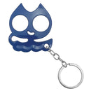 Self Defense Knuckle Keychain Blue