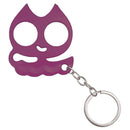 Self Defense knuckle keychain purple