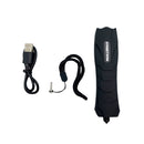Serpent black stun gun USB charger