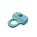 Sting ring stun gun teal color electrodes