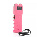 Vital brand color pink stun gun with a safety lanyard.