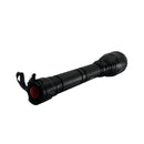 Tactical flashlight GF Thunder rechargeable 2000 lumen side view