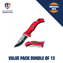 Bulk discount pricing for first responders rescue knives.