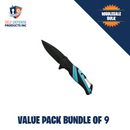 Value pack pricing for carbiner knife.