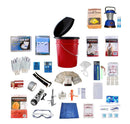 1 to 4 person survival bucket kit for discounted prices.