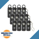 12 Streetwise SOS Pull pin Alarm with strobe light in wholesale bulk pack of 12