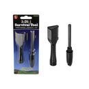 3 in 1 emergency survival tool.