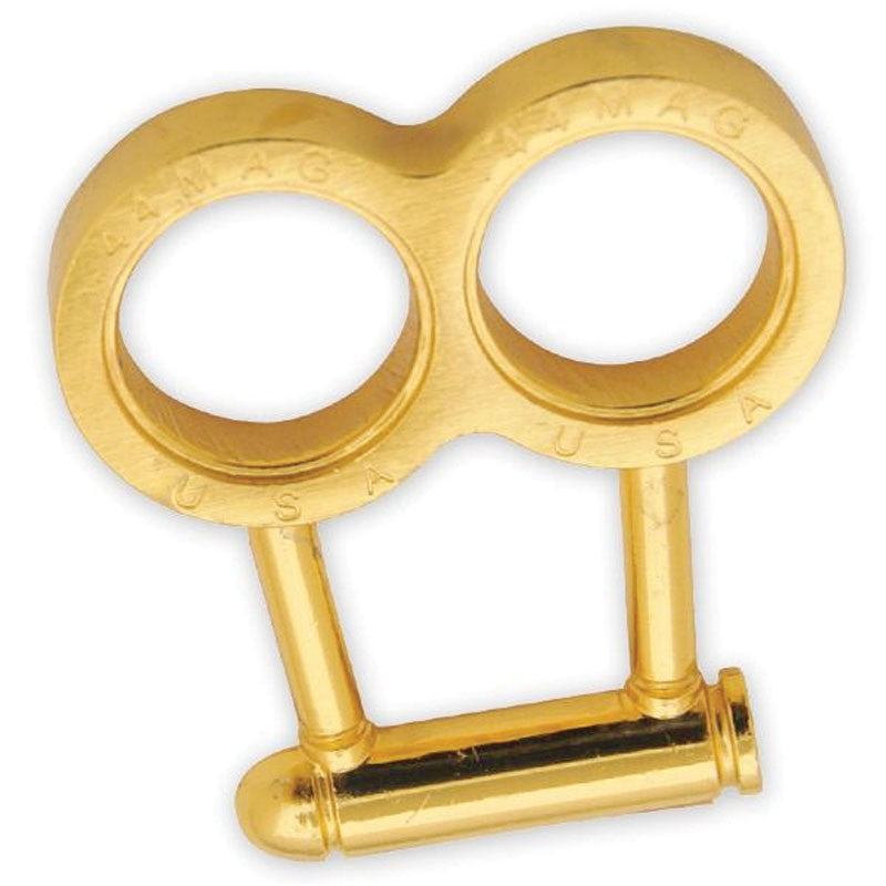 44 Mag Bullet Gold Brass Knuckles Men and Women Personal