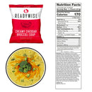 48 servings emergency cheddar brocolli soup