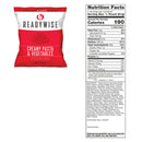 52 serving prepper pack food bucket creamy pasta vegetables
