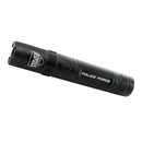 High power silver flashlight stun gun.