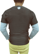 Safe-T-Shirt Ballistic Plate Carrier with Holster Back view