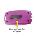 Bulk Wholesale Streetwise Panic Alarm in Pink color plastic tab to operate
